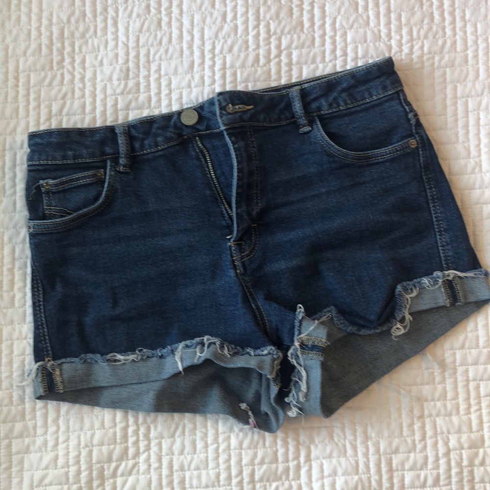 Zara Trafaluc Denim Short Shorts